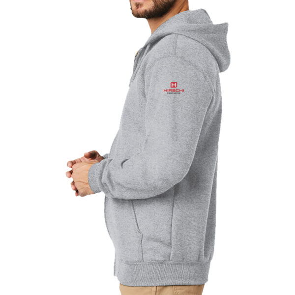   - Midweight Hooded Zip Front Sweatshirt Thumbnail